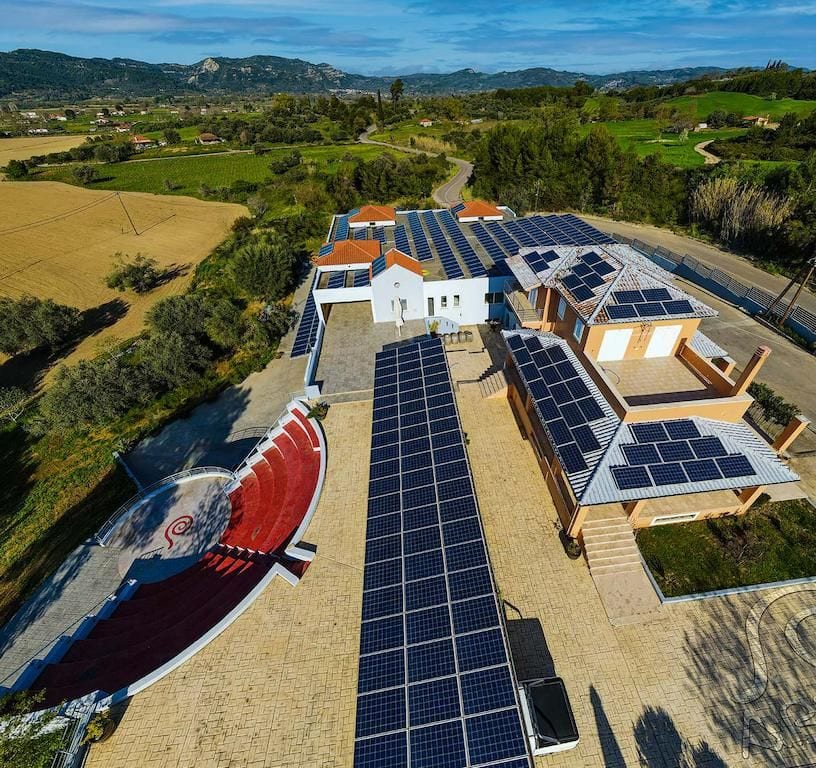 Ktima Brintziki winery surrounded by trees and vines-Gastronomy Tours.jpg